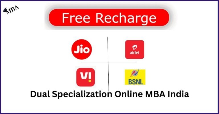 Dual Specialization Online MBA India