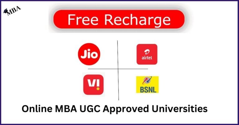 Online MBA UGC Approved Universities